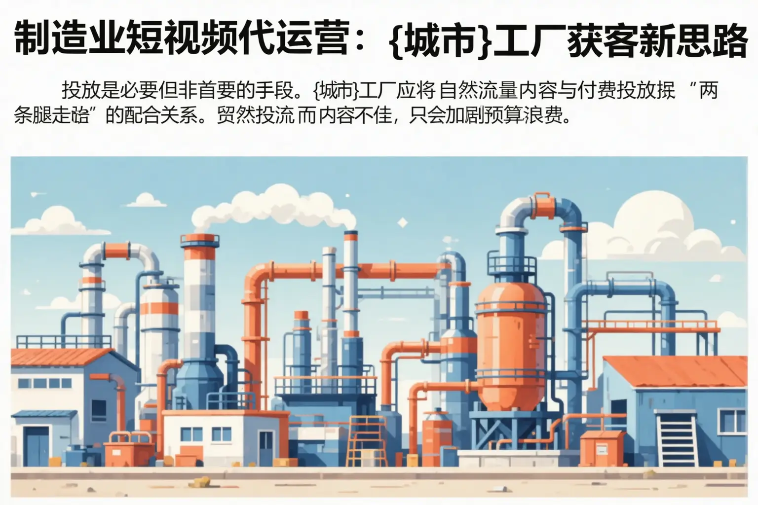 制造业短视频代运营：珠海工厂获客新思路