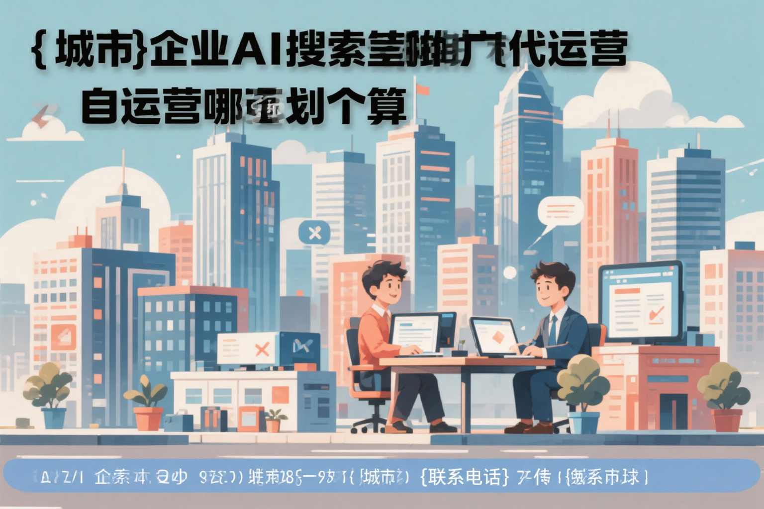 珠海企业AI搜索推广代运营和自运营哪个更划算