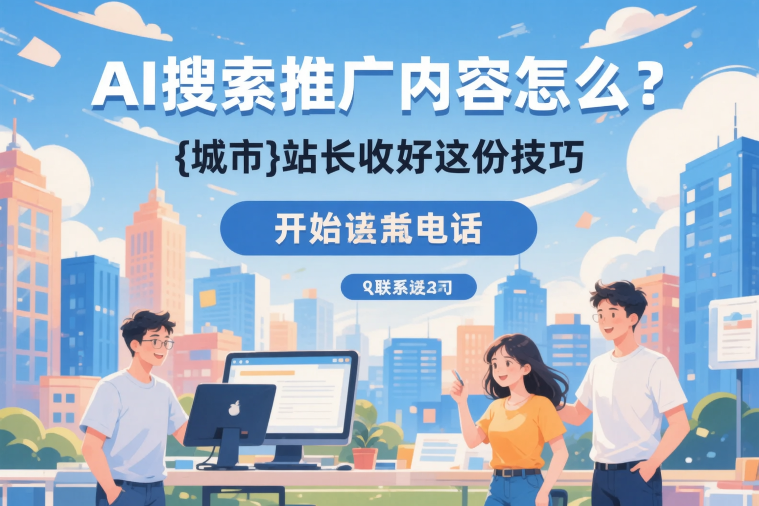 AI搜索推广内容怎么写?珠海站长收好这份技巧