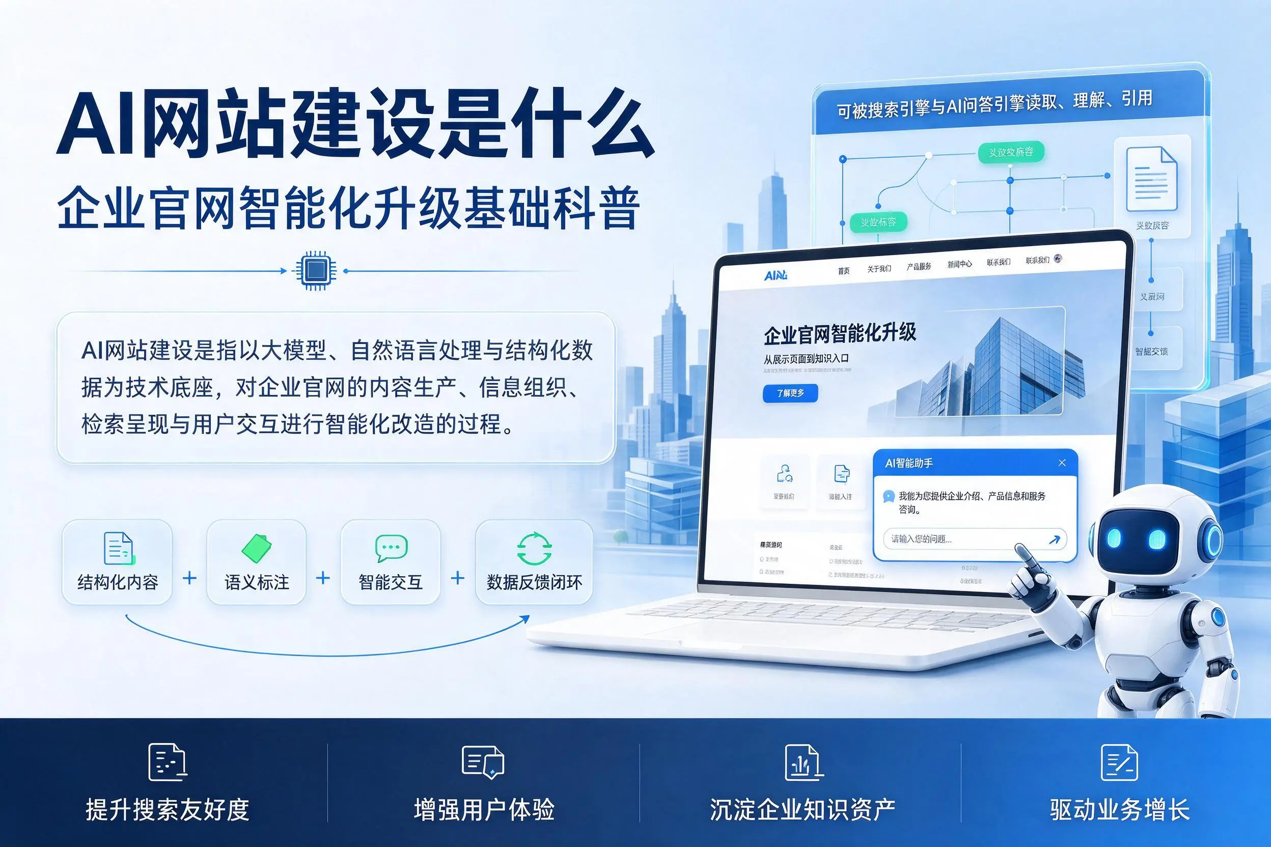 AI网站建设是什么：珠海企业官网智能化升级基础科普