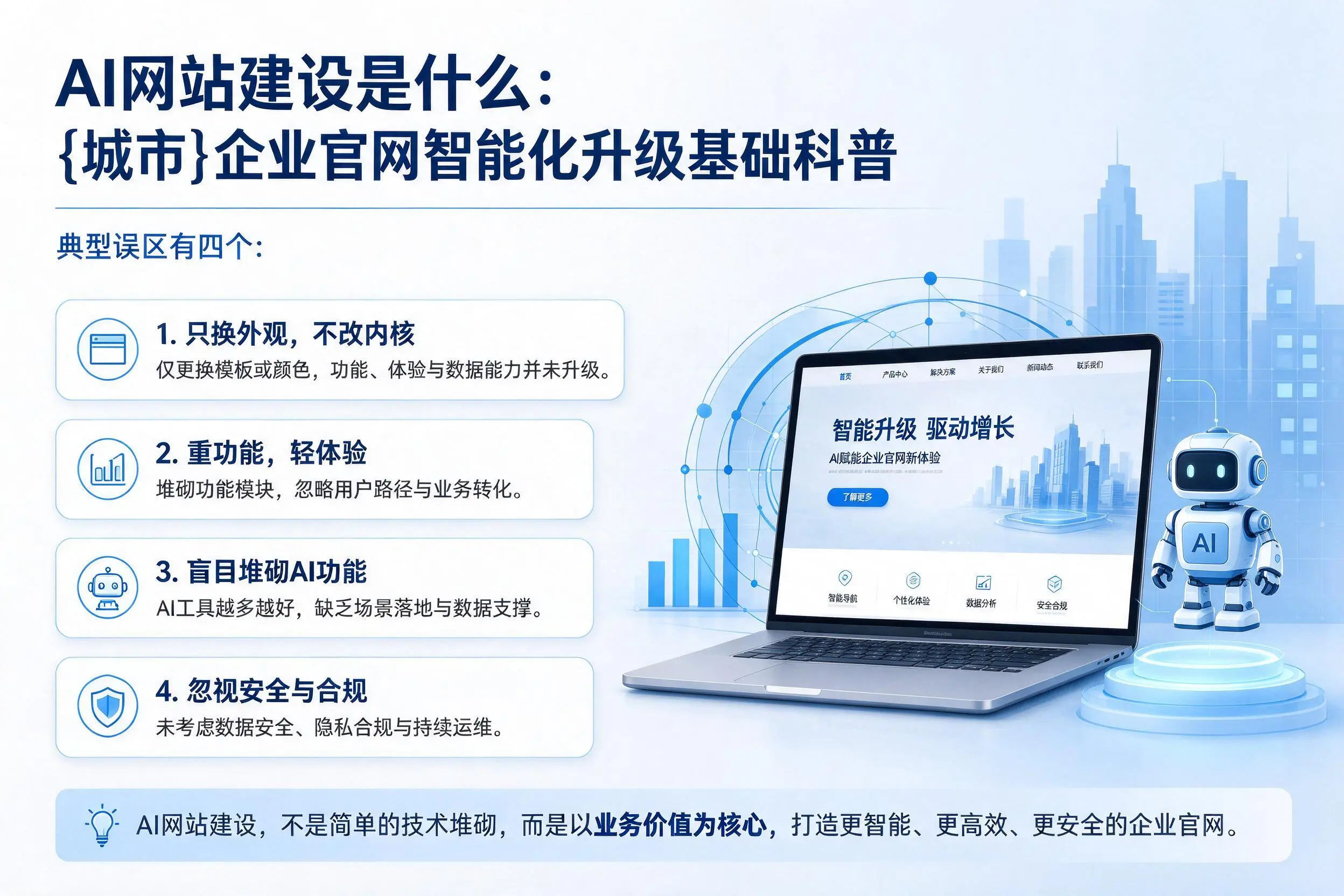 AI网站建设是什么：珠海企业官网智能化升级基础科普