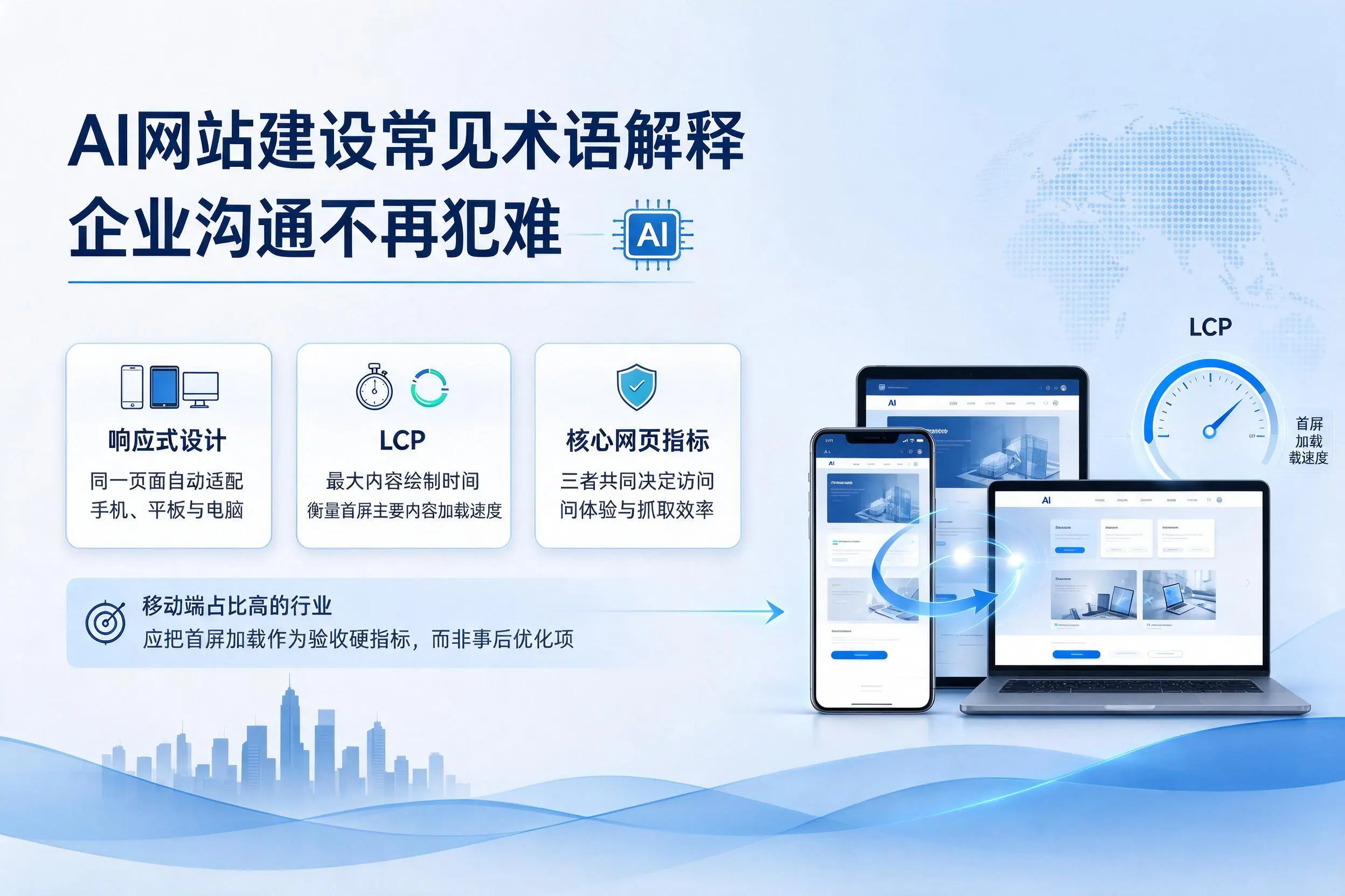 AI网站建设常见术语解释，珠海企业沟通不再犯难